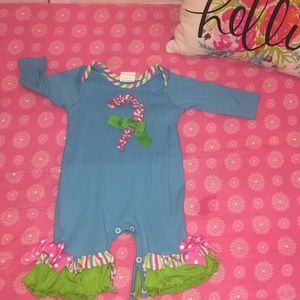 Ric Rac & Ruffle Christmas Outfit